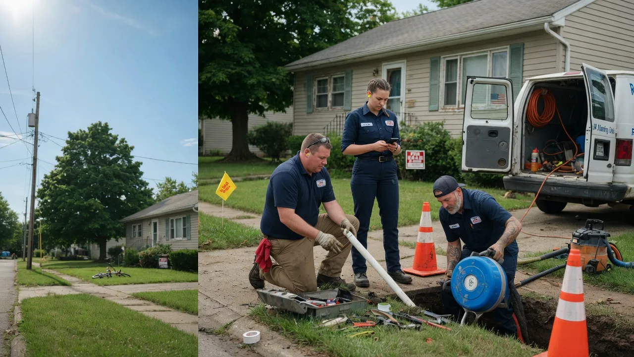 Sewer Line Repair in Hundred, WV near me